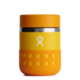 12 OZ KIDS INSULATED FOOD JAR AND BOOT CANARY
